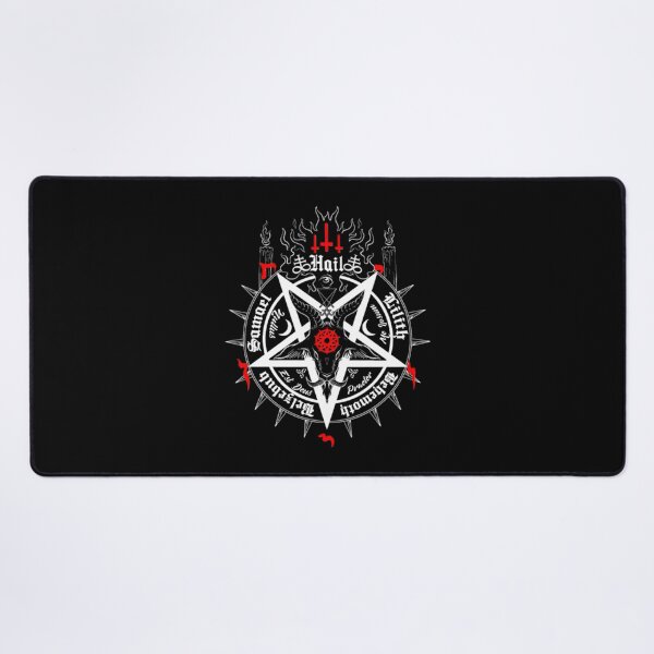 Item preview, Red Accented Hail Baphomet Sacred Geometry designed and sold by AntonyVegar.