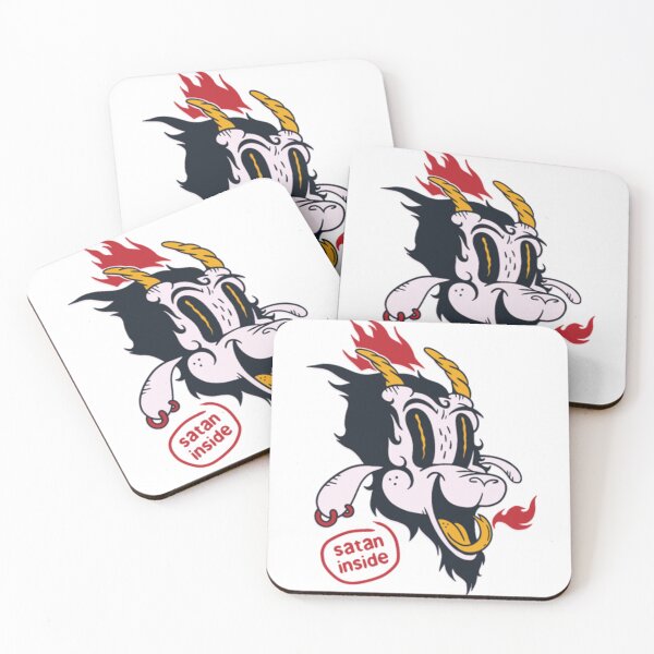 Item preview, Satan Inside Retro Devil Cartton designed and sold by AntonyVegar.