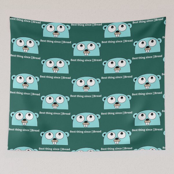 Item preview, golang gopher   designed and sold by WearStormLily.