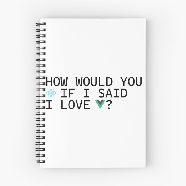 Item preview, How would you React if I said I love Vue   designed and sold by WearStormLily.