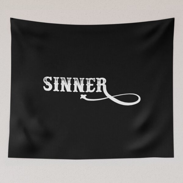Item preview, sinner - White designed and sold by AntonyVegar.