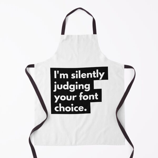 Item preview, I_m silently judging your font choice designed and sold by WearStormLily.
