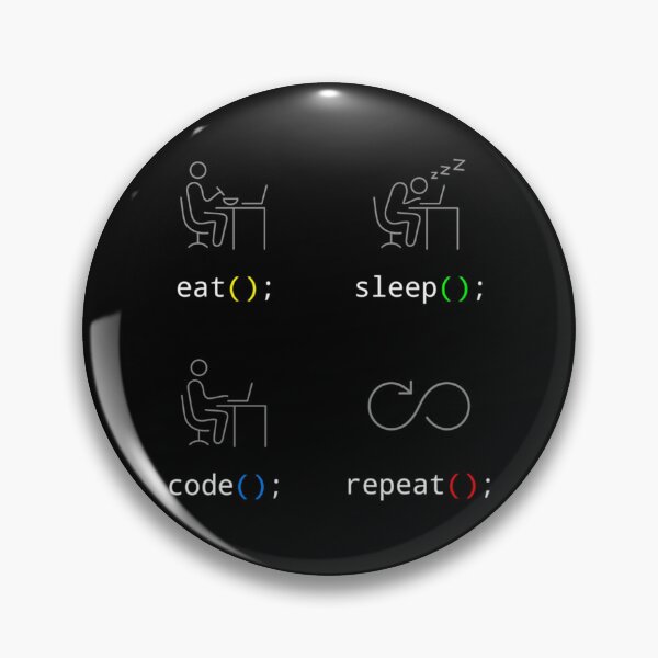Item preview, Eat Sleep Code Repeat   designed and sold by WearStormLily.