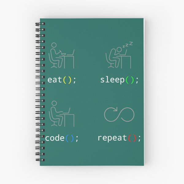Item preview, Eat Sleep Code Repeat   designed and sold by WearStormLily.