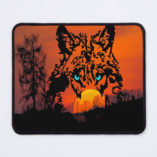 Item preview, Wolf nature double image designed and sold by kreawusel-bin.