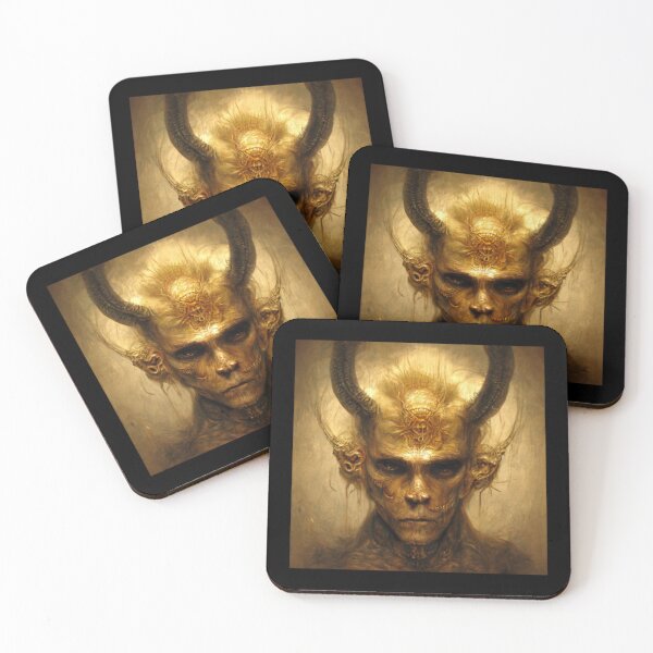 Item preview, The golden demon of greed designed and sold by AntonyVegar.