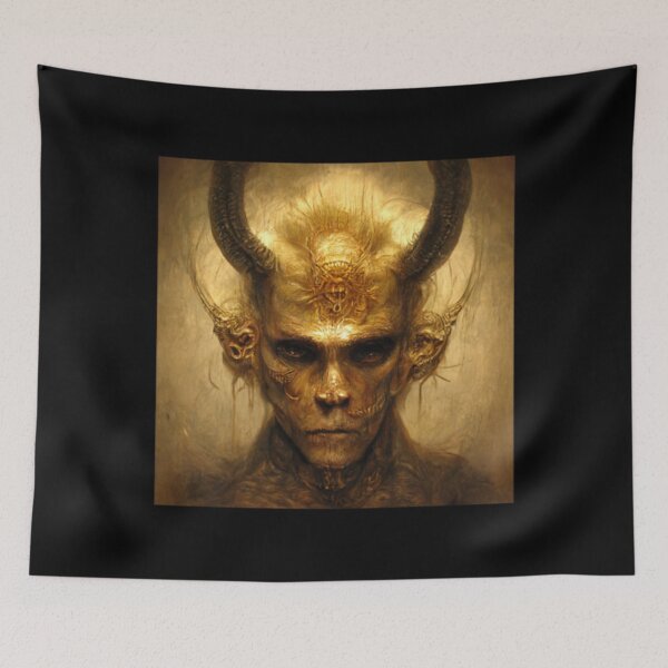 Item preview, The golden demon of greed designed and sold by AntonyVegar.