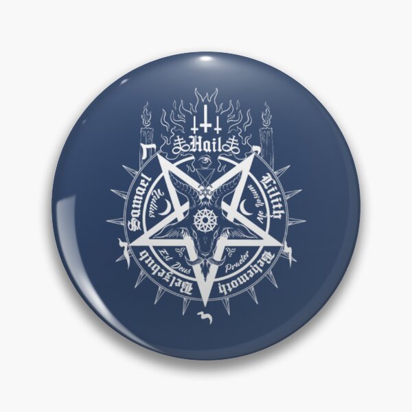 Item preview, White Hail Baphomet Sacred Geometry designed and sold by AntonyVegar.