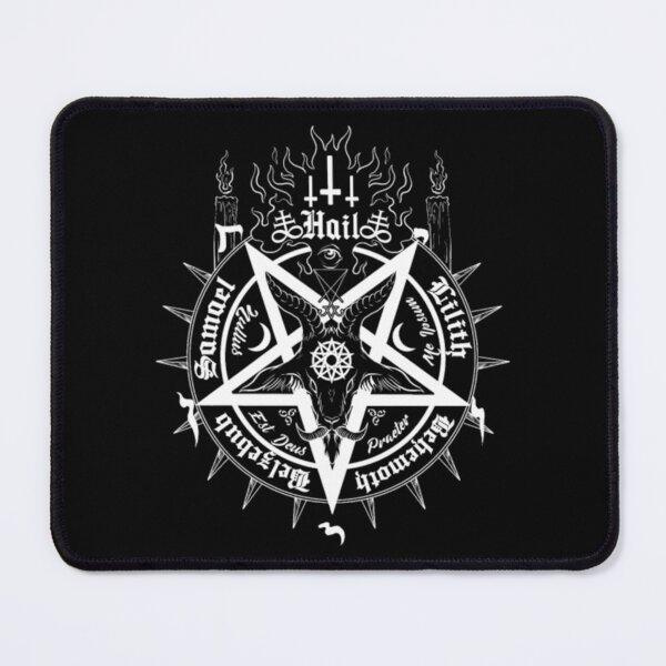 Item preview, White Hail Baphomet Sacred Geometry designed and sold by AntonyVegar.