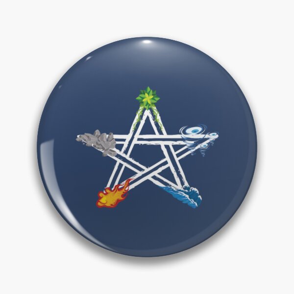 Artikelvorschau, Wicca Pagan Five Elements Magic Circle Pentagramm entworfen und verkauft von AntonyVegar.