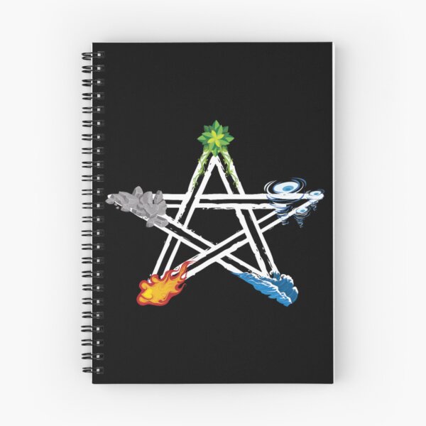 Item preview, Wicca Pagan Five Elements Magic Circle Pentagram designed and sold by AntonyVegar.