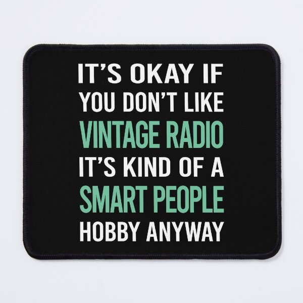 Item preview, Smart People Hobby Vintage Radio designed and sold by AcostaLethalDo.