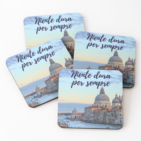 Item preview, Nothing lasts forever - popular Italian quotes theme gifts  designed and sold by RebelliousRosee.