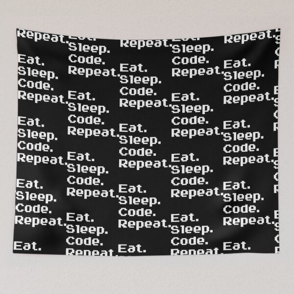 Item preview, Eat. Sleep. Code. Repeat.   designed and sold by WearStormLily.