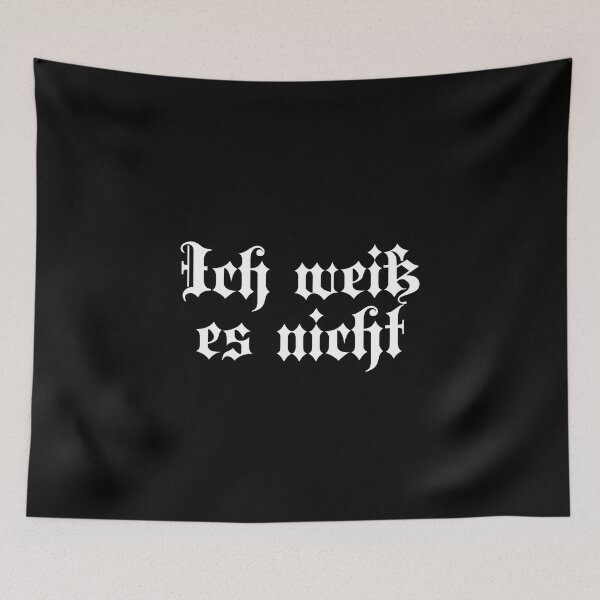 Item preview, Ich Weiß Es Nicht - I Don't Know - German Phrases designed and sold by JourneyCreative.