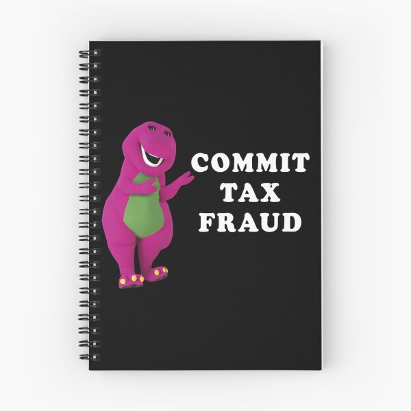 Item preview, B a r n e y commit tax fraud customize designed and sold by CharsyWatson.