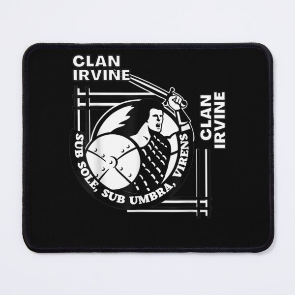 Item preview, Irvine Clan Gaelic Motto Swordsman  designed and sold by charalphe.