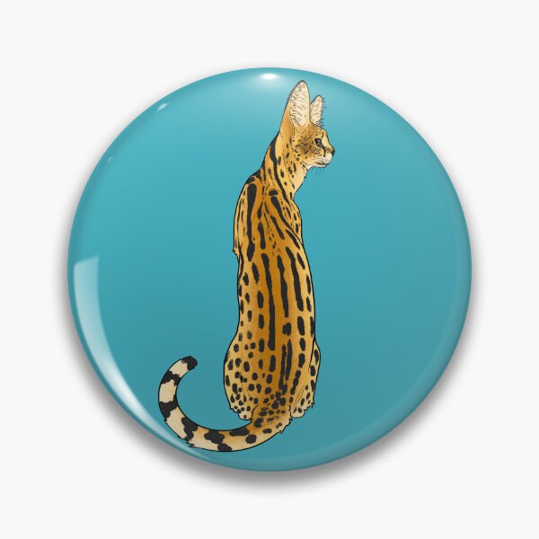 Item preview, Serval swivel designed and sold by VulpiSketch.