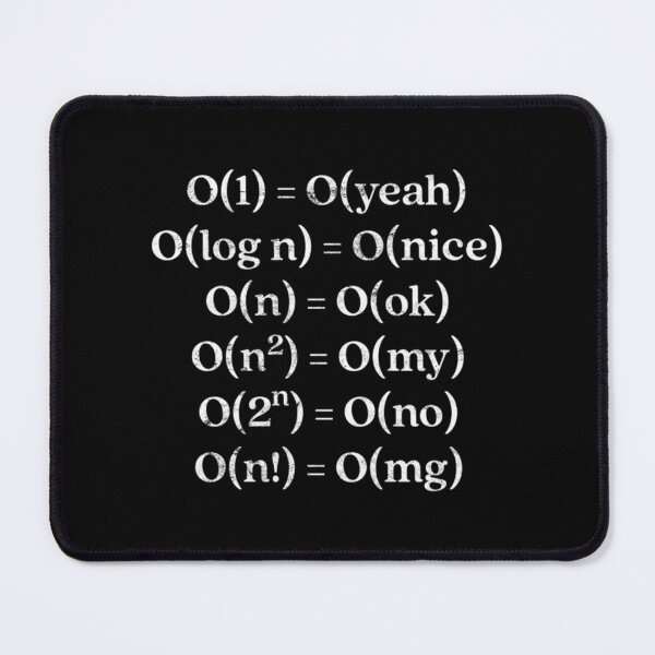 Item preview, Funny programming graphic Alternative Big O Notation design   designed and sold by WearStormLily.
