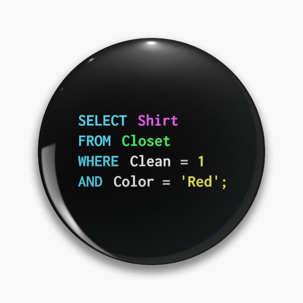 Item preview, Funny SQL design for SQL programmers, DBA, and DB admins    designed and sold by WearStormLily.