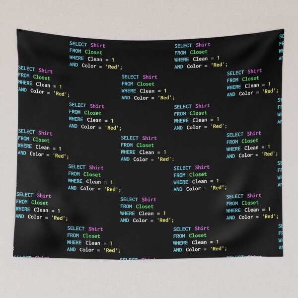 Item preview, Funny SQL design for SQL programmers, DBA, and DB admins    designed and sold by WearStormLily.
