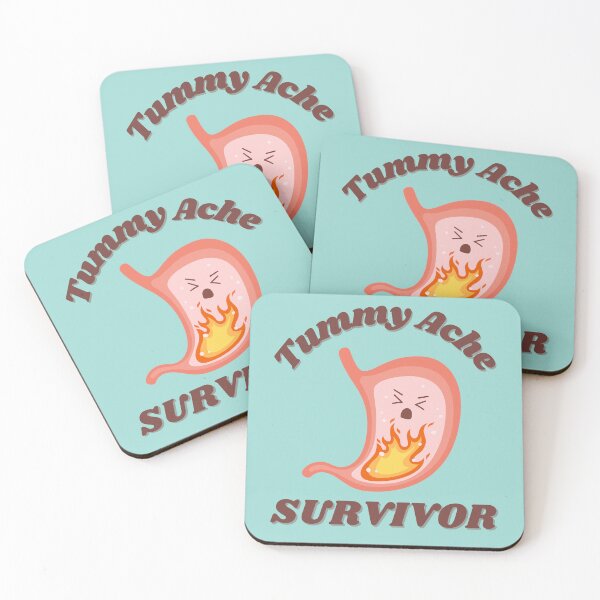 Item preview, Vintage Tummy Ache Survivor - Cute, Kawaii  designed and sold by LoveSeasonz.