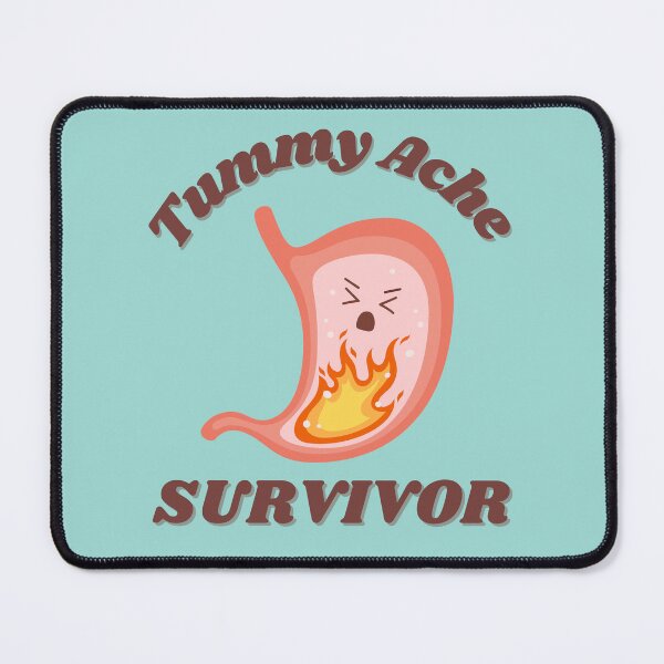 Item preview, Vintage Tummy Ache Survivor - Cute, Kawaii  designed and sold by LoveSeasonz.