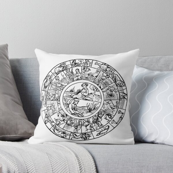 Item preview, Astrological Calendar (Black Print) designed and sold by Miserysmalice.