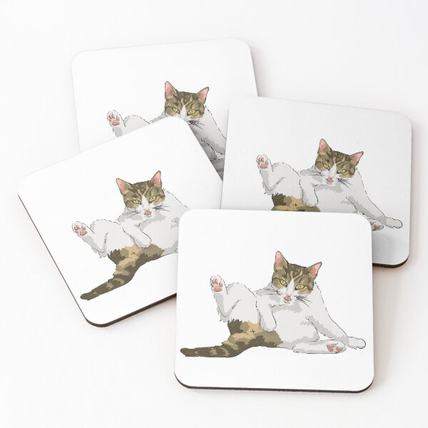 Item preview, Funny cat pose - yoga designed and sold by Lythop-art.