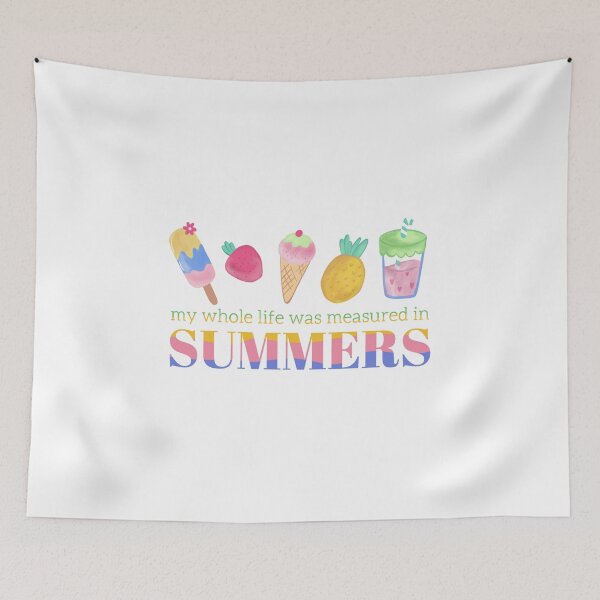 Item preview, My whole life was measured in summers - The Summer I Turned Pretty designed and sold by Lucesco.
