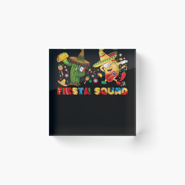 Item preview, Fiesta Squad Viva Mexico Cactus Chilli Taco Mexico  designed and sold by charalphe.