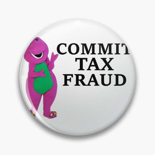 Item preview, Commit Tax Fraud Funny Purple Dinosaur Saying Vintage designed and sold by CharsyWatson.