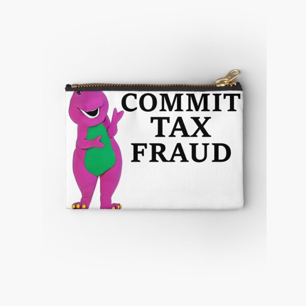 Item preview, Commit Tax Fraud Funny Purple Dinosaur Saying Vintage designed and sold by CharsyWatson.