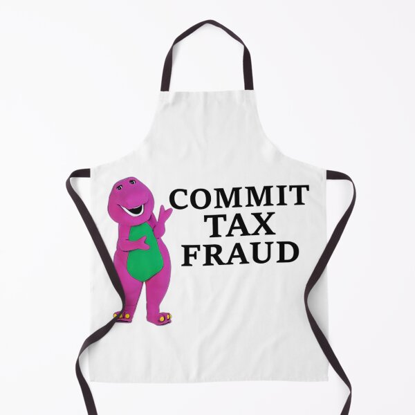 Item preview, Commit Tax Fraud Funny Purple Dinosaur Saying Vintage designed and sold by CharsyWatson.