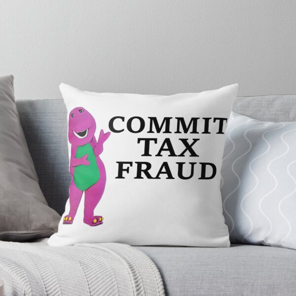 Item preview, Commit Tax Fraud Funny Purple Dinosaur Saying Vintage designed and sold by CharsyWatson.
