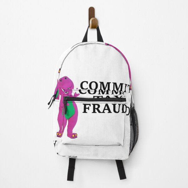 Item preview, Commit Tax Fraud Funny Purple Dinosaur Saying Vintage designed and sold by CharsyWatson.