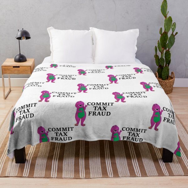 Item preview, Commit Tax Fraud Funny Purple Dinosaur Saying Vintage designed and sold by CharsyWatson.