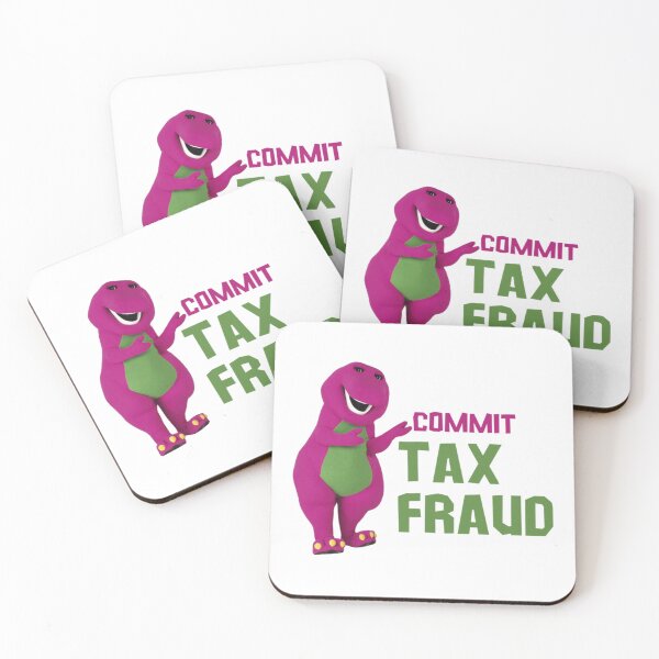 Item preview, commit tax fraud, funny tax season 2022 meme designed and sold by CharsyWatson.