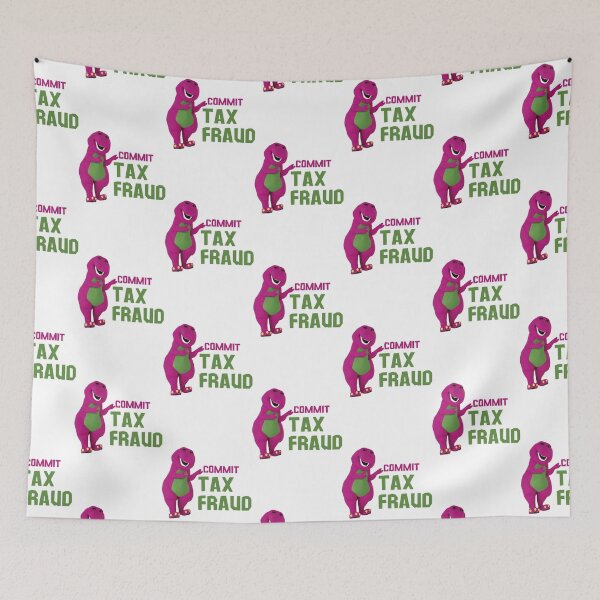 Item preview, commit tax fraud, funny tax season 2022 meme designed and sold by CharsyWatson.