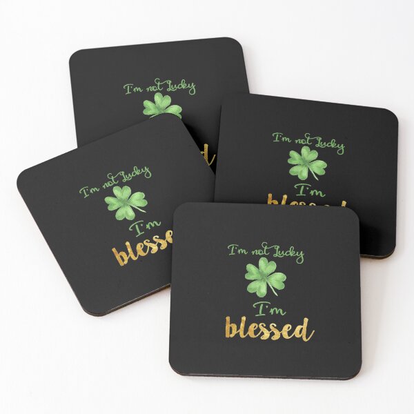 Item preview, I am not Lucky Im Blessed Shirt, Quote tshirt Ladies or Adult Fit Slogan Positive Motivational designed and sold by Zosef-artist.