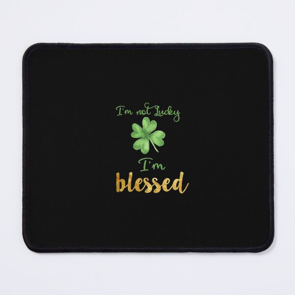 Item preview, I am not Lucky Im Blessed Shirt, Quote tshirt Ladies or Adult Fit Slogan Positive Motivational designed and sold by Zosef-artist.