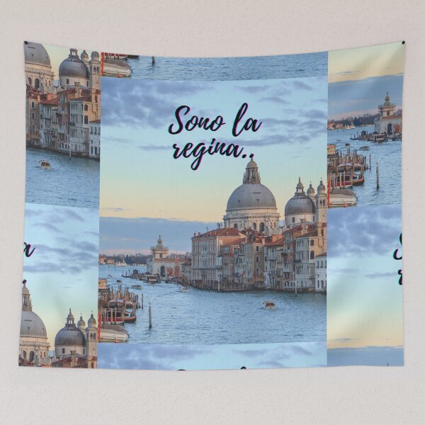 Item preview, I am the queen - popular italian quotes theme gifts  designed and sold by RebelliousRosee.