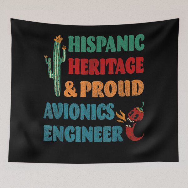 Item preview, Hispanic Heritage Proud Avionics Engineer  designed and sold by charalphe.