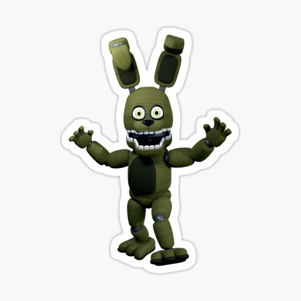 Five Nights at Freddy's - FNAF4 - Plushtrap - Fnaf World - Sticker