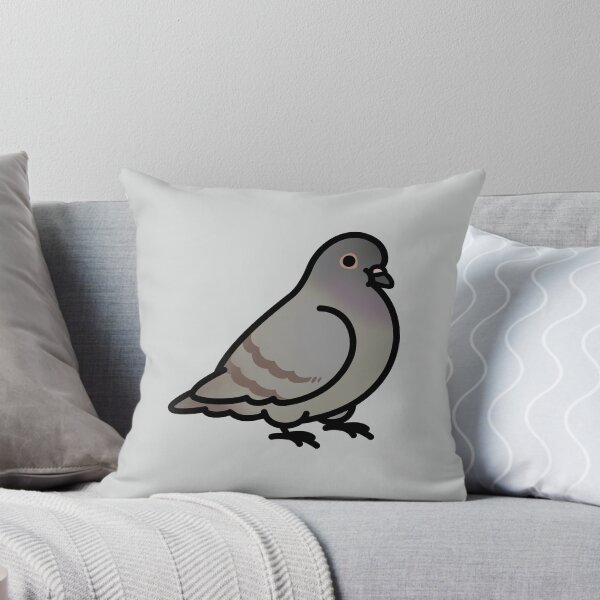 Item preview, Chubby Gray Rock Tan Pigeon designed and sold by birdhism.