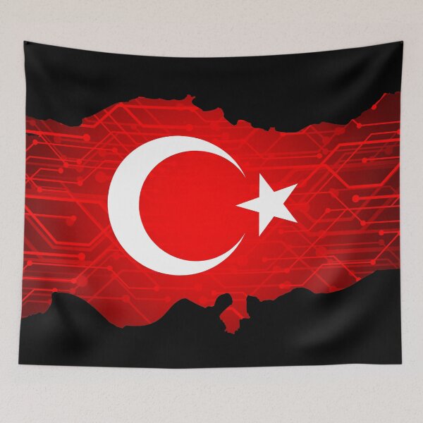 Item preview, Türkiye map Digital T-Shirt. designed and sold by HakanKACAR2014.