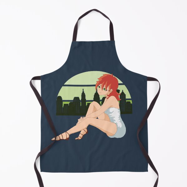 Item preview, White Dress City Anime Girl designed and sold by Chubuter.