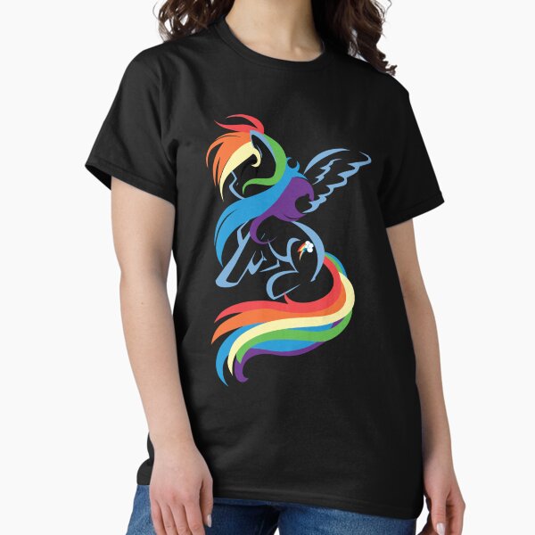 My Little Pony: Friendship Is Magic Pony Love Rainbow Panels Camiseta