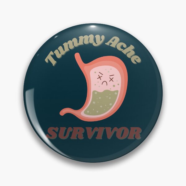 Item preview, Vintage Tummy Ache Survivor Cute Kawaii  designed and sold by LoveSeasonz.