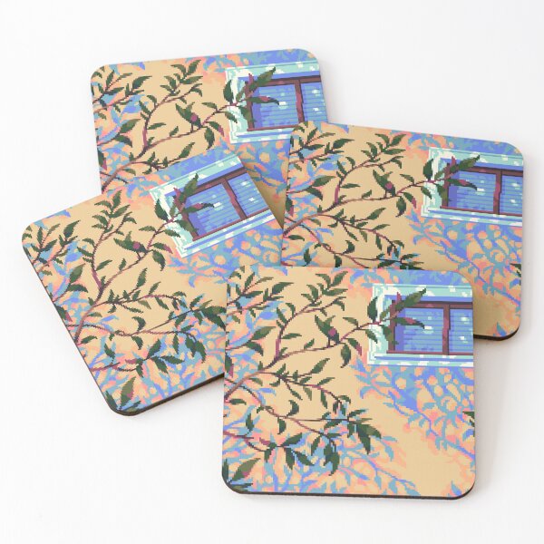 Item preview, Summer Afternoon Shadows designed and sold by Tofu's Pixel Art Store.